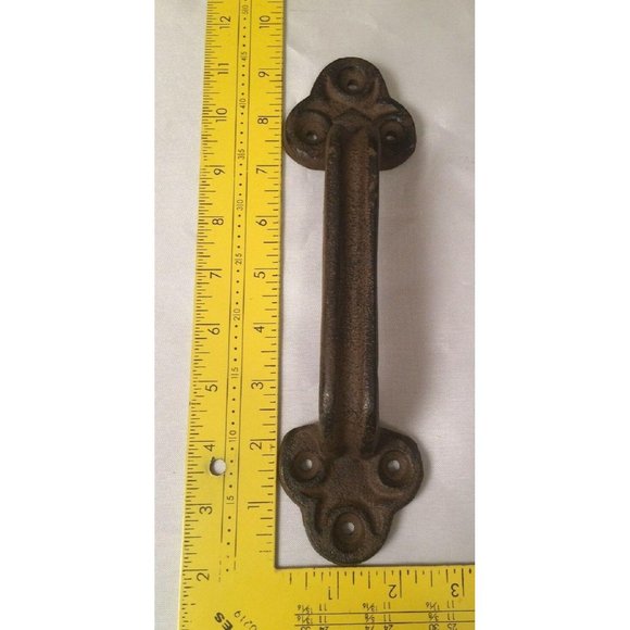 Two Cast Iron Gate Pull Handle 9" Long 05124 - Picture 6 of 12